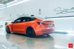 Tesla Model 3 by Signature on Vossen Wheels (CV10) 2019 года